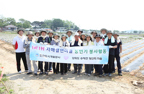 1사1촌 봉사활동 이미지