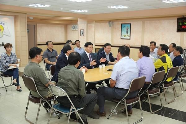 십정2지구 사업현장 점검 사진