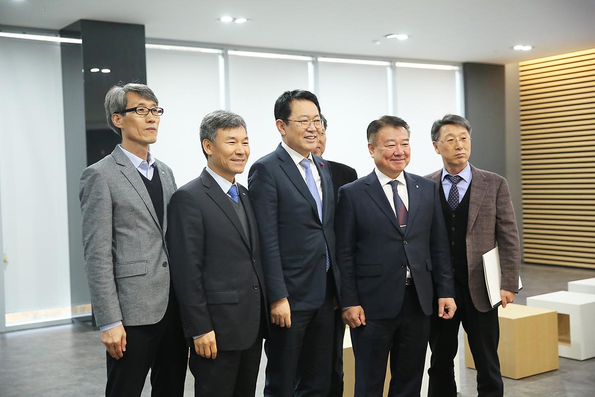 박남춘 시장 검단신도시 홍보관 방문 사진