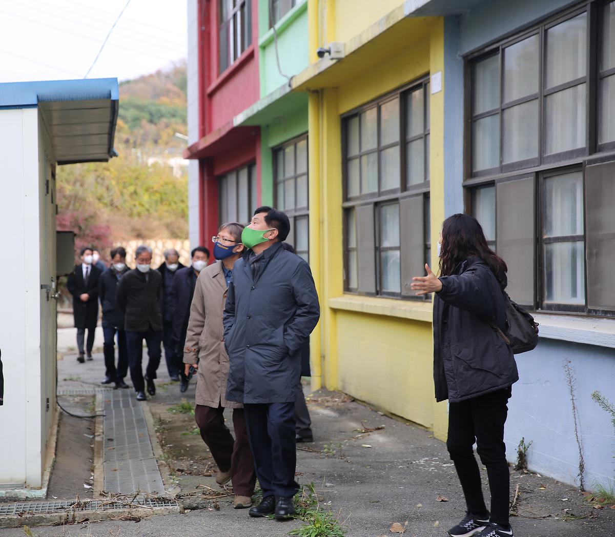 제2호 평화정원 예정지 및 평화산업단지 후보지 방문 사진