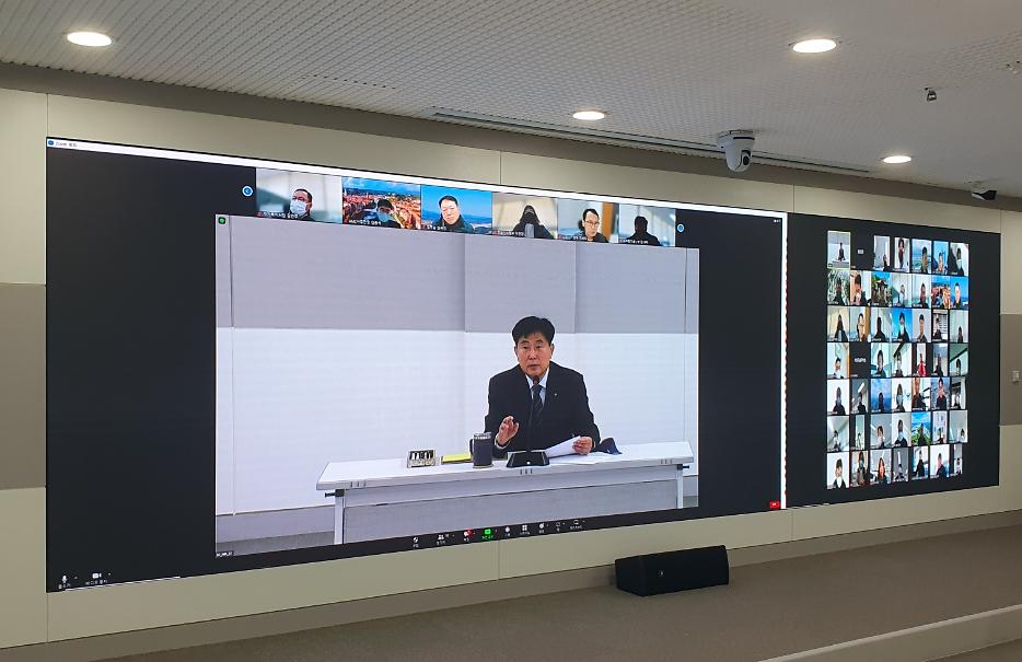 2023년도 iH 시무식 개최 사진
