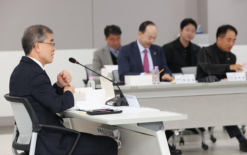 지역건설산업 활성화 유관기관 간담회 개최 사진